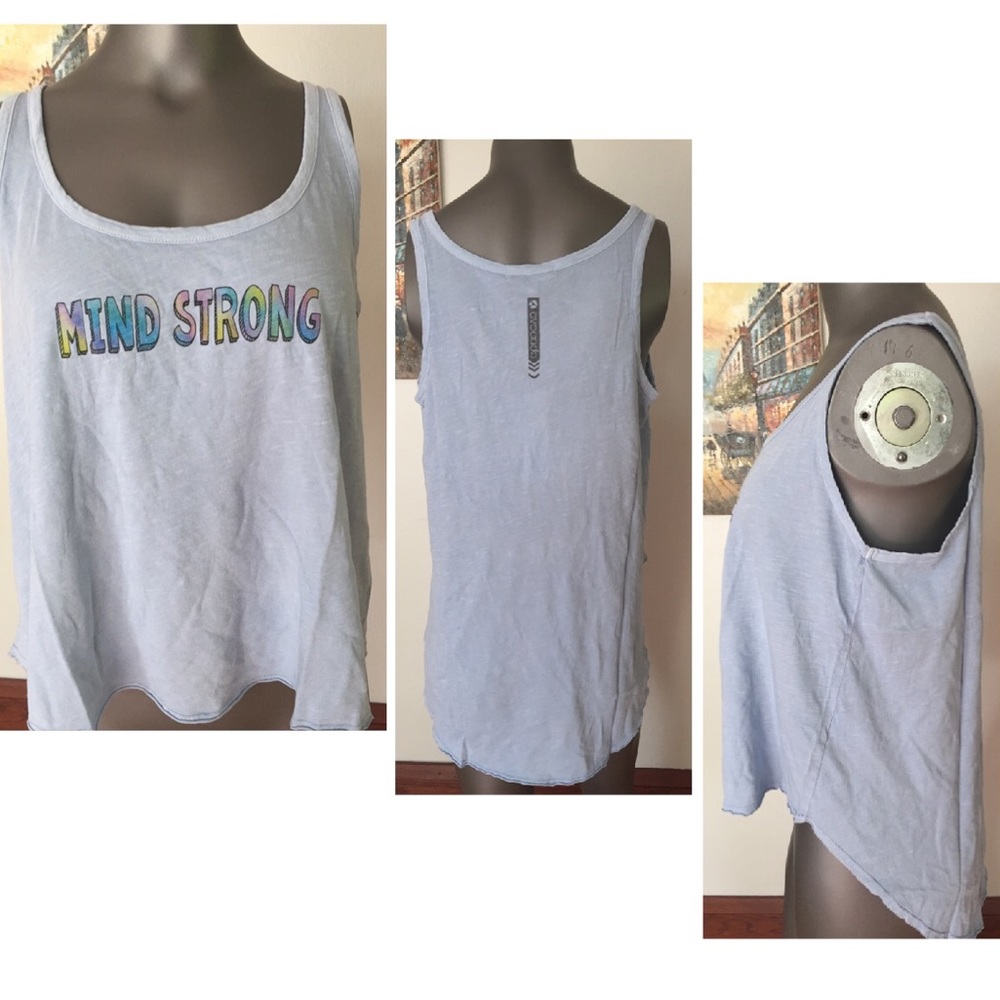 NWT - Avocado 'Mind Strong' Hi Low Tank - Sz S